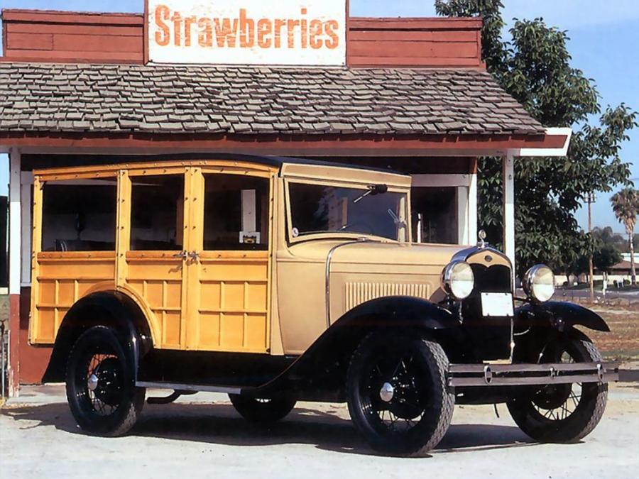  Ford Model A Woody Station Wagon 1929 года  (фото 21 из 26)